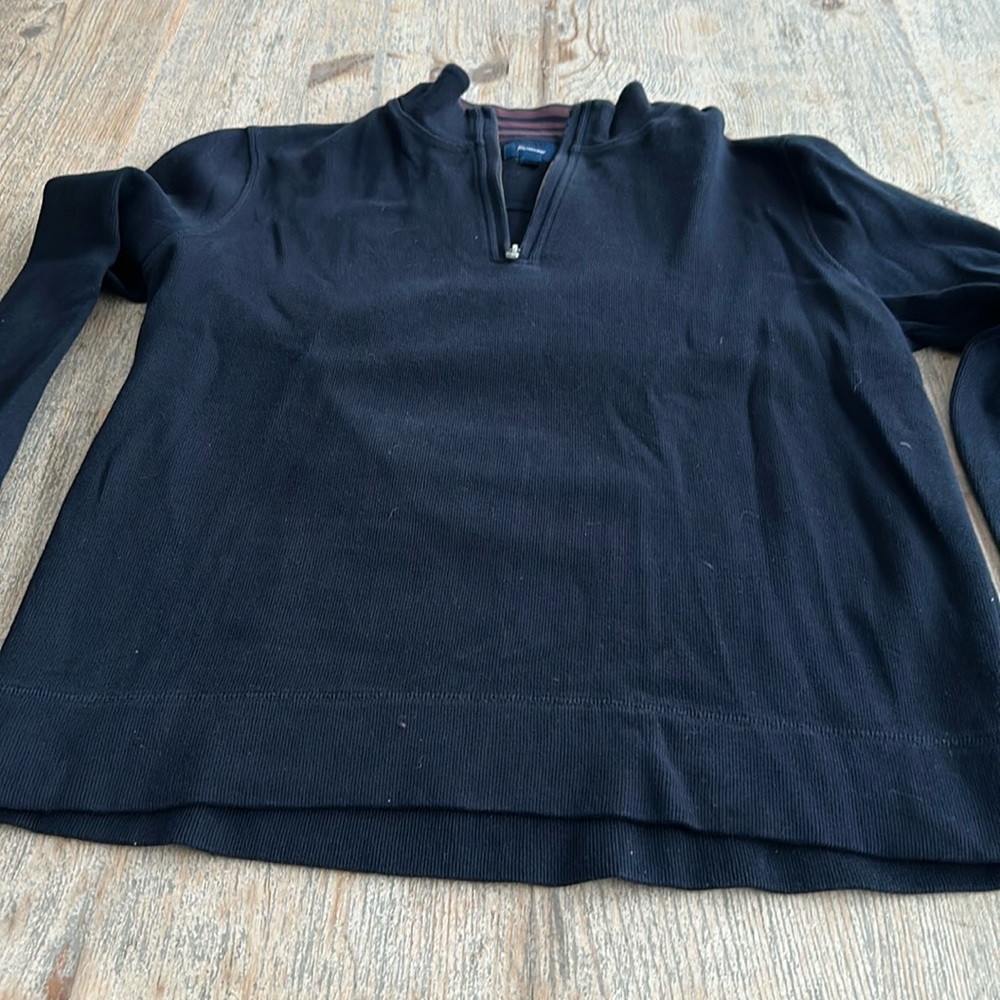 Faconnable quarter zip